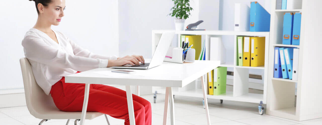 Improve your posture with physical therapy.